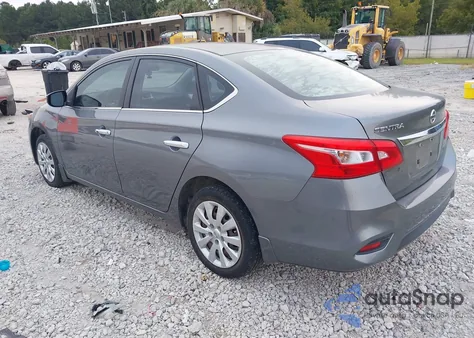 2017 Nissan Sentra S from USA, damaged, VIN 3N1AB7AP5HY374188